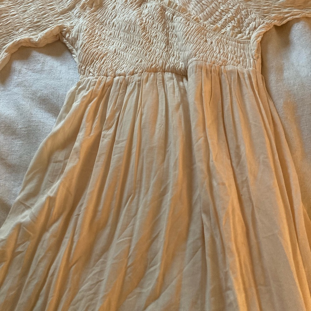 Bohme Cream Dress- size M - Picture 6 of 6